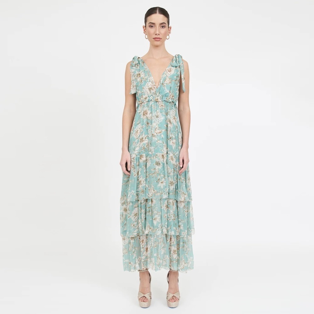 Christy Lynn - Alexa Dress - Turquoise Magnolia
